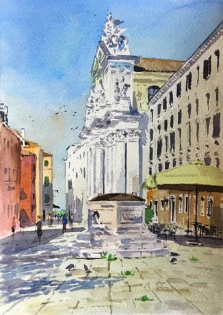 Campo dei Gesuiti, Venice
19 x 27cm